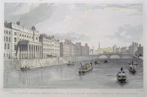 Mercado de telas, Hotel Home y Puente de la Reina, Usher