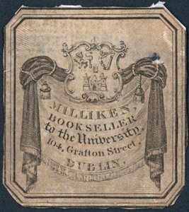 Tarjeta comercial, Milliken de Irish School