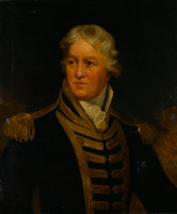Almirante Charles Middleton, más tarde Lord Barham (1726-1813), principios del siglo XIX (óleo sobre lienzo) de Isaac (after) Pocock