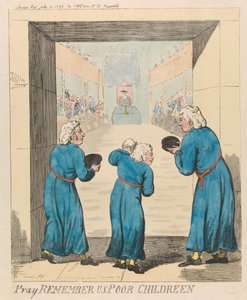 Bitte erinnert euch an uns arme Kinder de Isaac Cruikshank