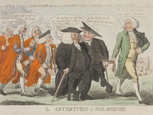 Die Altertümer von Malmsbury de Isaac Cruikshank