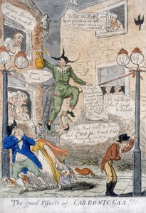 Los buenos efectos del gas carbónico!, 1807