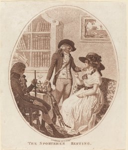 Los deportistas descansando de Isaac Cruikshank