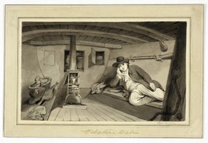 Cabaña de Webster de Isaac Cruikshank