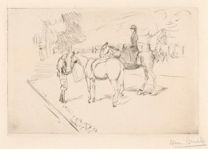 Amazonía con acompañante de Isaac Israels (signed by artist)