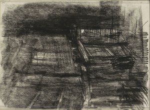 Edificios, posiblemente tiendas de Isaac Israels