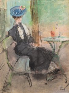 En un café de París
