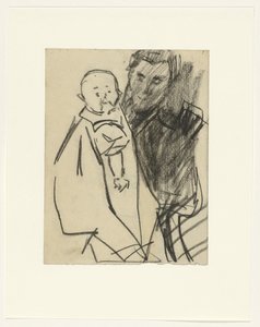 Madre con hijo de Isaac Israels