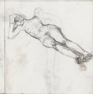 Desnudo femenino reclinado de Isaac Israels