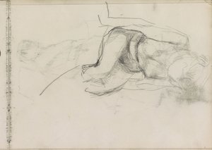 Desnudo femenino sentado de Isaac Israels