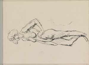 Desnudo femenino de pie