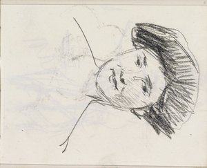 cabeza de mujer de Isaac Israels