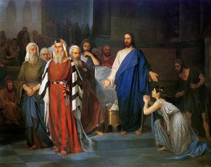 Cristo y una pecadora, 1879