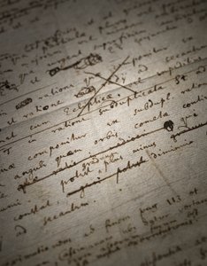 Dos páginas de revisiones a los Principia Mathematica de Isaac Newton
