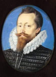Un caballero, quizás Edward Cecil, vizconde de Wimbledon de Isaac Oliver