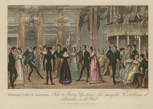 La vida más alta en Londres de Isaac, Robert and George Cruikshank