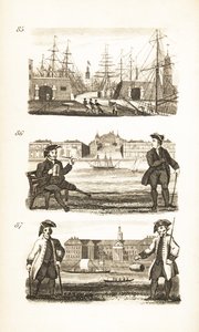 Muelles de Londres, Hospital de Greenwich y Hospital de Chelsea de Isaac Taylor