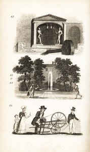 Iglesia de San Dunstan, Cartero, Repartidor de Cartas y Afilador de Cuchillos de Isaac Taylor