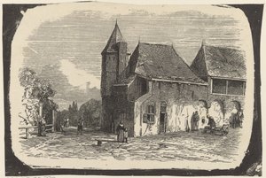 Vista del Koppelpoort en Amersfoort de Isaac Weissenbruch