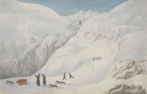 Monte San Bernardo (Suiza) de Isaac Weld