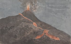 Vesubio en erupción de Isaac Weld