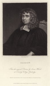 Retrato de Isaac Barrow