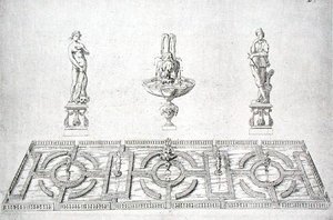 Diseño de jardín de 