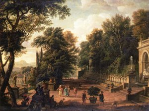 Los jardines de la Villa d