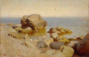 Orilla del mar. Crimea, 1886 de Isaak Ilyich Levitan