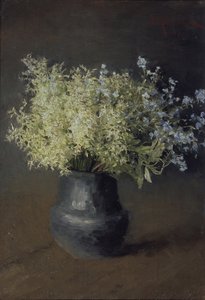 Violetas silvestres y nomeolvides, 1889 de Isaak Ilyich Levitan
