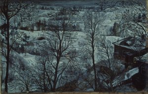 Paisaje de invierno de Isaak Israilevich Brodsky