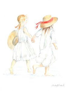 Chicas en la playa