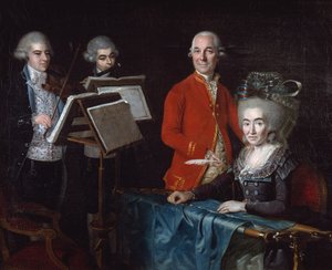 Grupo familiar, 1781 de Isabelle Pinson