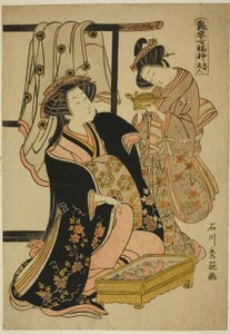 Jurojin, de la serie "Los siete dioses de la buena fortuna (Adesugata Shichifukujin)"