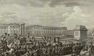Ejecución de Luis XVI de Isidore Stanislas Helman