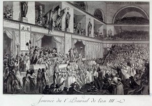 Revolución Francesa: el Día de la Insurrección Popular Contra el Hambre en el I Prairial del Año III (20/05/1795): la población invadió la Convención y masacró al diputado Jean Bertrand Feraud (1759-1795), encargado del suministro de París de Isidore Stanislas Helman