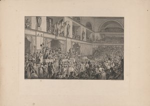 La Constitución del 24 de junio de 1793, c. 1796 de Isidore Stanislas Helman
