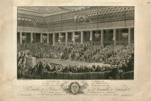 La noche del 4 de agosto de 1789 en la Asamblea Nacional, 1790