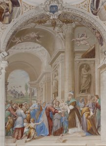 Presentación de Jesús en el Templo, 1623-34 de Isidoro Bianchi