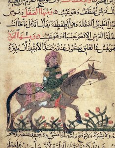 Caballo y jinete, ilustración del 