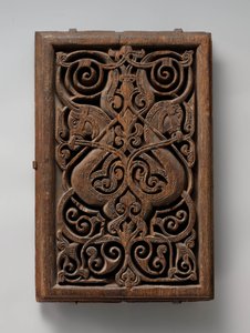 Panel con cabezas de caballo
