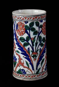 Olla con una decoración floral, Iznik de Islamic School