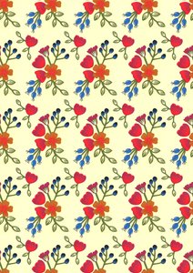 Impresión Flora, 2015 (papel cortado) de Isobel Barber