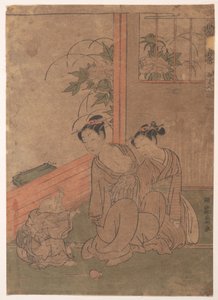 Señora Tō de Isoda Koryusai