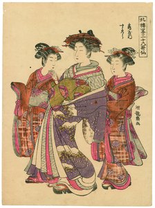 Sugawara de Tsuruya de Isoda Koryusai