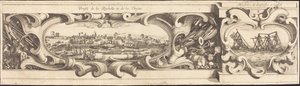 El sitio de La Rochelle [lámina 16 de 16; conjunto comprende 1952.8.97-112] de Israel Henriet or Abraham Bosse after Jacques Callot