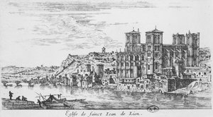 Vista de la catedral de Saint-Jean, Lyon