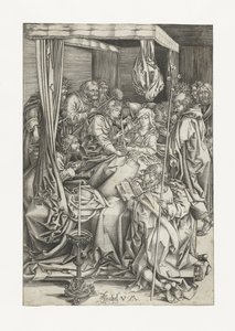 La muerte de María de Israhel van Meckenem