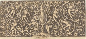 Ornamento con Bailarines Morris, c. 1490-1500