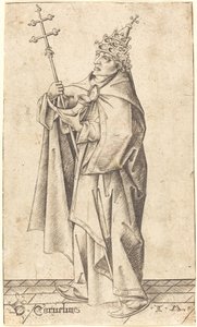 San Cornelio, c. 1470 de Israhel van Meckenem